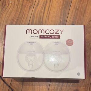 Momcozy M5 Breast Pumps - Sleek White Design